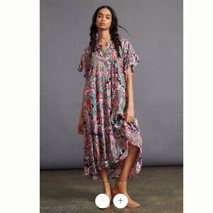 chinese dress ladies Boho Floral Lace Shapewear Maxi Dress